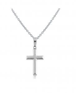 Подвеска в виде маленького крестика из стерлингового серебра Simona, Silver
