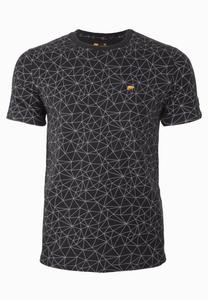 Футболка с принтом POLYGONMUSTER FORSBERG, черный