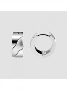 Adeliás Женские серьги - серьги-кольца из серебра 925 пробы