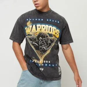 Mitchell Ness Футболка Mitchell & Ness x NBA Golden State Warriors мужская black