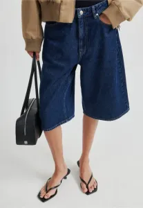 Джинсовые шорты «коломбо» Second Female, Dark Blue Denim