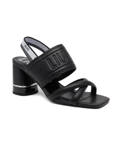 Босоножки на каблуке Liu Jo, черный