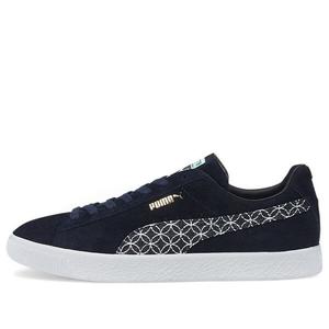 Кроссовки suede vintage made in japan 'sashiko - intense blue' Puma, синий