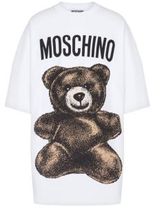 Футболка с принтом Teddy Bear Moschino, белый