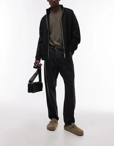 Свободные зауженные джинсы newel черного цвета Carhartt WIP