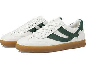 Кроссовки Vince Oasis-M Lace-Up Retro Sneakers, цвет Chalk White/Pine Green Leather