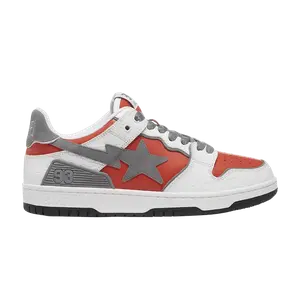Кроссовки BAPE Wmns Sk8 Sta #4 L1, Red