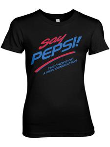 Футболка Say Girly Tee Pepsi Co, черный