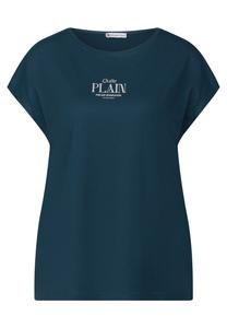 Рубашка STREET ONE, темно-синий