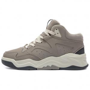 361° Термостойкие, противоскользящие и износостойкие высокие скейтбордные кроссовки для мужчин, цвет коричневый