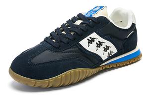 Kappa Kappa с лейблом De Xun, спортивные повседневные кроссовки с низким берцем в стиле ретро для мужчин и женщин, черные и синие, Dark Blue - 906