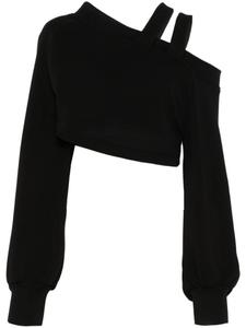 Топ с открытыми плечами Ioana Ciolacu, черный