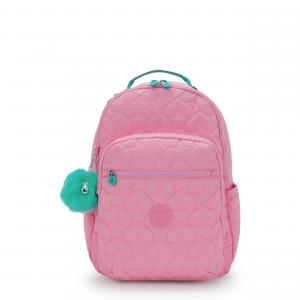 Рюкзак для ноутбука Kipling Seoul Large 15 дюймов, puff pop bubblegum