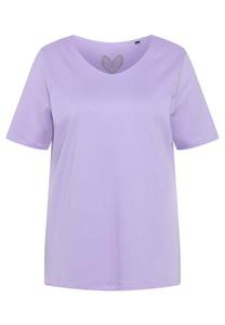 Базовая футболка Ulla Popken, фиолетовый