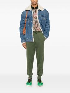 ETRO рубашка поло с принтом пейсли, зеленый