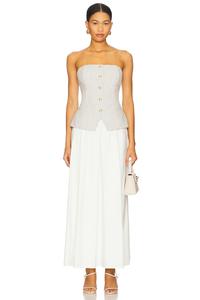 Платье Nineveh Cami Nyc, double stripe & macadamia