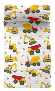 Покрывало Mr. fox Machinery, 4x180x260 см, разноцветный