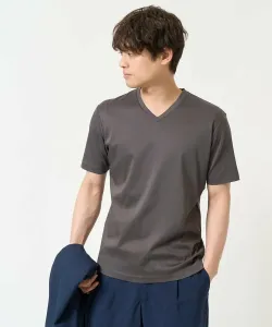 Шелковисто-гладкий топ с V-образным вырезом Avv, цвет Dark Gray