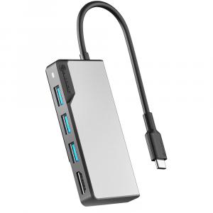 Док-станция ALOGIC USB-C Fusion CORE 5-in-1 Hub V2 UCFUHDV2-SGR