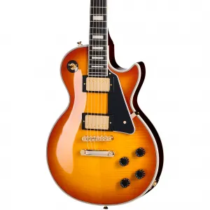 Электрогитара Epiphone Les Paul Custom Figured Exclusive для Guitar Center, Iced Tea Burst
