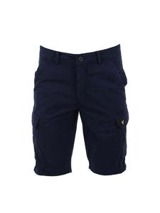 LYLE & SCOTT Шорты с большими карманами, синий