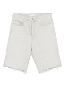 AGOLDE хлопковые шорты, серый