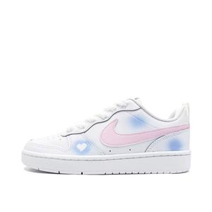 Детские скейтерские кроссовки Court Borough для младших школьников Nike, белый