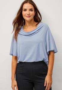 Блуза Ellos Plus collection, сине-серый