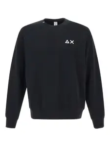 Толстовка с вышитым логотипом Sun68, черный