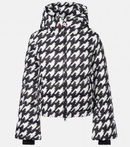 Полярная лыжная куртка с поясом Perfect Moment, B&W Houndstooth