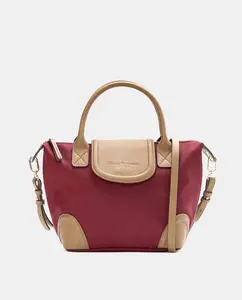 Сумка через плечо из нейлона и кожи Stella Rittwagen, бордовый