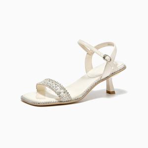 Сандалии с одним ремешком женские GEMEIQ, Ecru