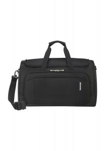 Дорожная сумка, спортивный рюкзак, двусторонняя молния, ремень через плечо Samsonite, черный