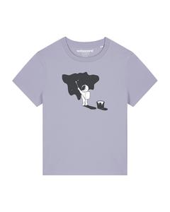 Рубашка Watapparel  Painting space, сиреневый