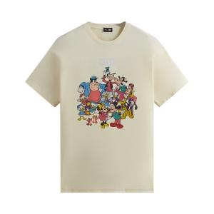Футболка Kith For Mickey & Friends Vintage 'Sandrift', кремовый