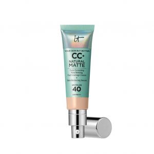 CC-крем your skin but better cc+ natural matte spf 40 It Cosmetics, fair light, объем 32 мл