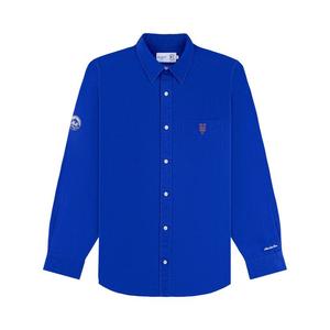 Рубашка Aimé Leon Dore x New York Mets Leon Overshirt, Royal Blue