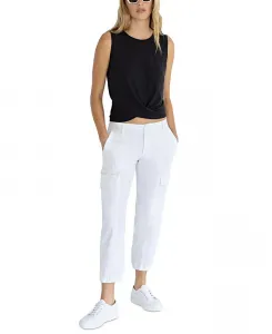 Брюки карго Rebel Sanctuary, белый