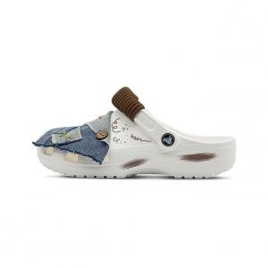 Классические клоги wasteland journal unisex Crocs, белый