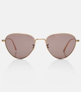Авиатор Oliver Peoples Khaite, Gold/Brown