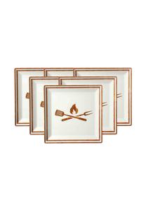 Столовые тарелки rusty 26 x 26 см набор 6 шт Rusty Ritzenhoff & Breker