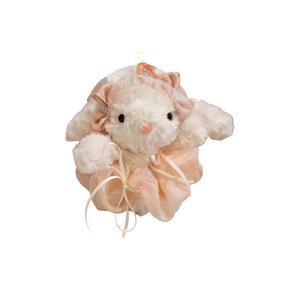 Очаровательные плюшевые подвески с кроликами с большими ушами высотой 20 см KUMAOYA, розовый