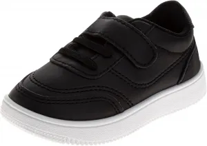 Детские кроссовки Josmo Boy для мальчиков - легкие с застежкой, повседневные - (для малышей, детей младшего и старшего возраста), черный