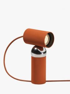 Регулируемый настольный светильник Bilboquet с подвижным плафоном Flos, Tomato