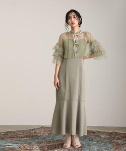 Вечерние платья, свадебные платья, нарядные платья, платья для вечеринок Pourvous, цвет Grayish Green