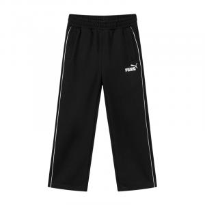 PUMA Подростковые вязаные спортивные штаны Sportstyle Series Black