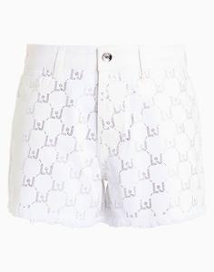 Джинсовые шорты Liu •Jo, белый