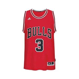 Джерси баскетбольное unisex C. Bulls Swngm Intl Ret Jsy Wade Adidas, красный