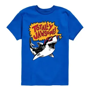 Футболка с крутым принтом для мальчиков 8-20 лет Totally Jawsome Licensed Character, синий