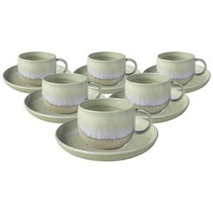 кофейные чашки like.Villeroy & Boch, 16,1x9,4x16,1 см, зеленый